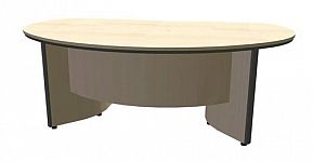 Biurko STATUS OWALNY G2012MB - 206x120x75h