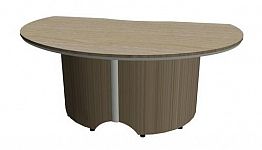 Biurko STATUS OWALNY G1815M/2015MB - 180x105x75h/206x120x75h