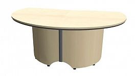 Biurko STATUS OWALNY G1815M/2015MB - 180x105x75h/206x120x75h