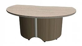 Biurko STATUS OWALNY G1815M/2015MB - 180x105x75h/206x120x75h