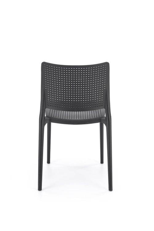 Krzesło z tworzywa K514 czarny