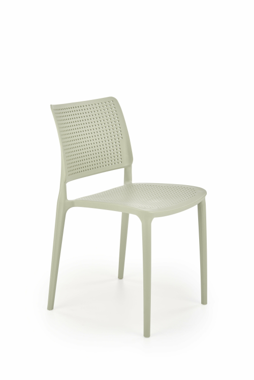Krzesło z tworzywa K514 kolor miętowy