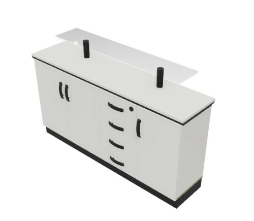 Komoda STATUS OWALNY G0608M - 163x43x86h