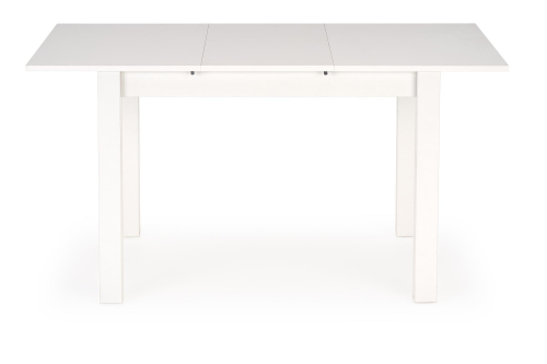 GINO stół rozkładany blat - biały, nogi - biały