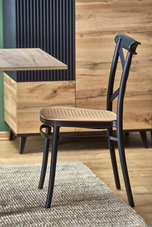 GRACJAN stół 80÷160/80/76 cm, kolor dąb craft 