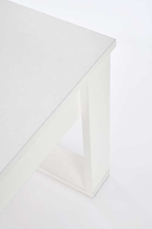 NEA KWADRAT ława z szufladą kolor biały