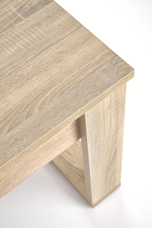 NEA KWADRAT ława z szufladą kolor dąb sonoma