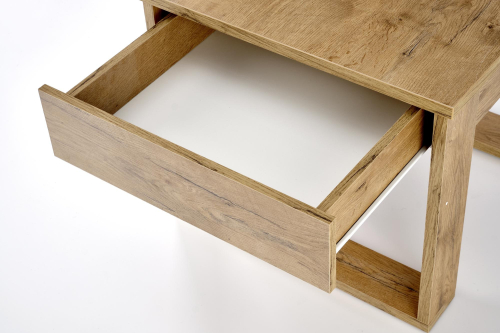 NEA KWADRAT ława z szufladą kolor dąb wotan