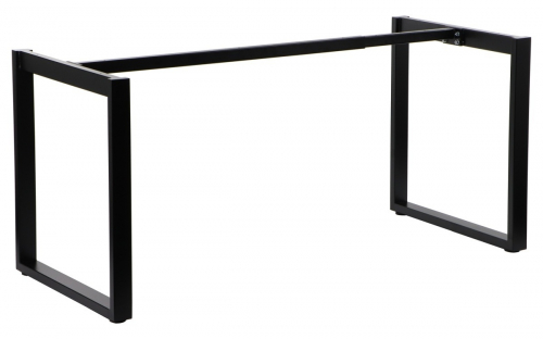 Stelaż metalowy do stołu/biurka NY-131A/60 z regulacją długości belki 100-160x szer.59,6 xwys. 72,5 kolor czarny