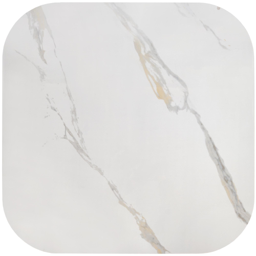 BORNA stolik blat biały marmur