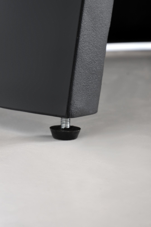 GIACOMO stół rozkładany 180-240/100/76/78 cm, blat - naturalny, noga - czarny