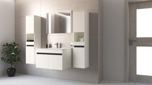 FIGARO Szafka Słupek 2D biały