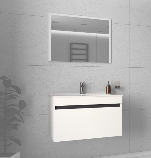 FIGARO Szafka pod umywalkę 80/2D biały