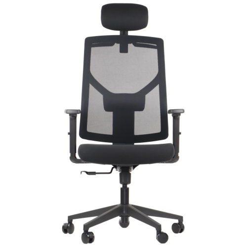 CURTIZ Fotel biurowy obrotowy czarny