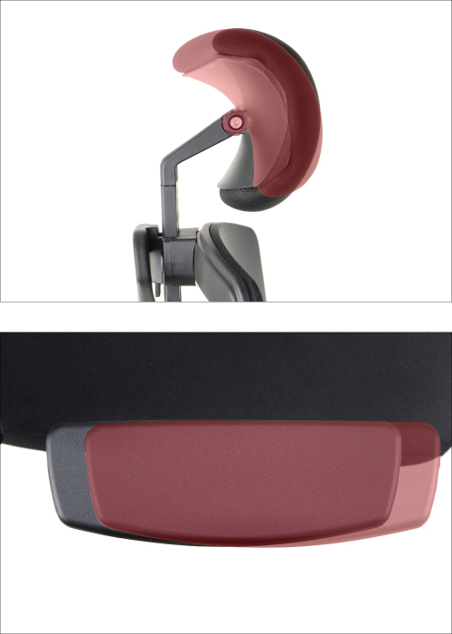 CURTIZ Fotel biurowy obrotowy czarny