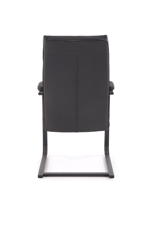 ADRIANO SKID fotel konferencyjny czarny