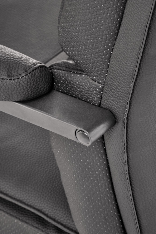 ADRIANO SKID fotel konferencyjny czarny