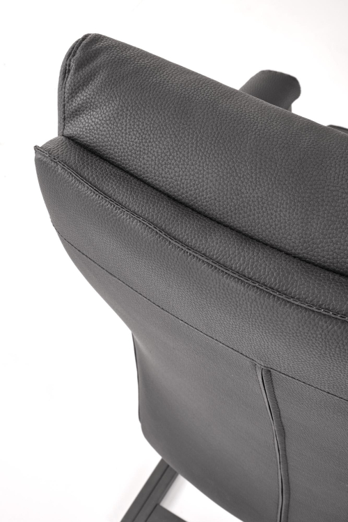 ADRIANO SKID fotel konferencyjny czarny