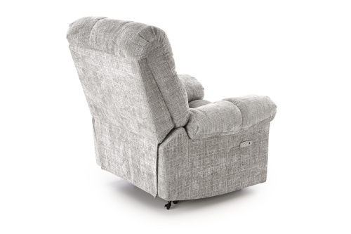 AMORE fotel wypoczynkowy z funkcją rozkładania popielaty