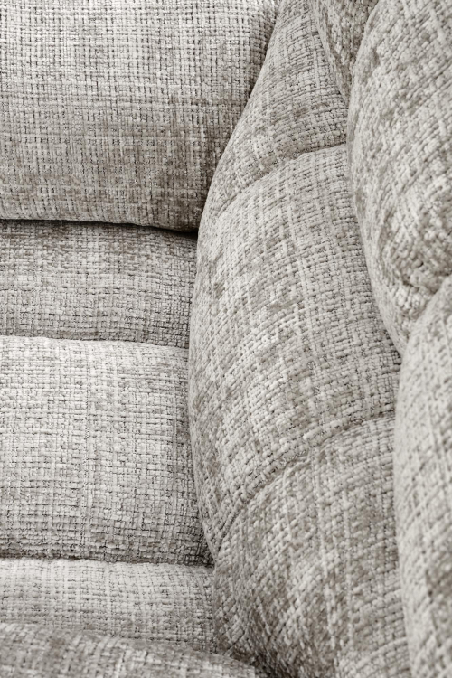 AMORE fotel wypoczynkowy z funkcją rozkładania popielaty