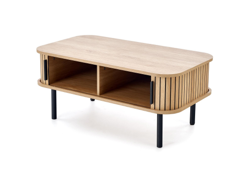 ANGELINA  ława, naturalny / czarny