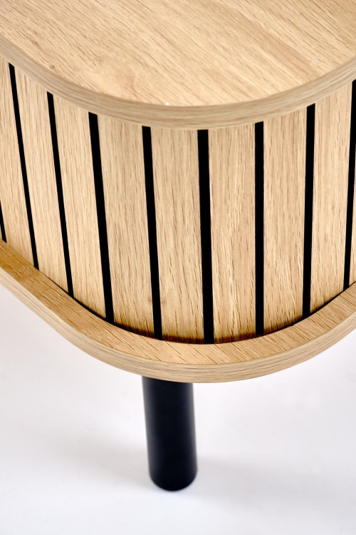 ANGELINA  ława, naturalny / czarny