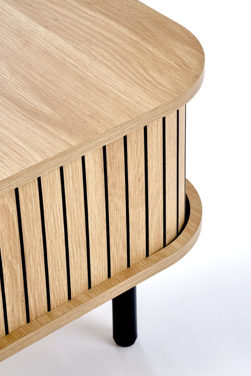 ANGELINA  ława, naturalny / czarny