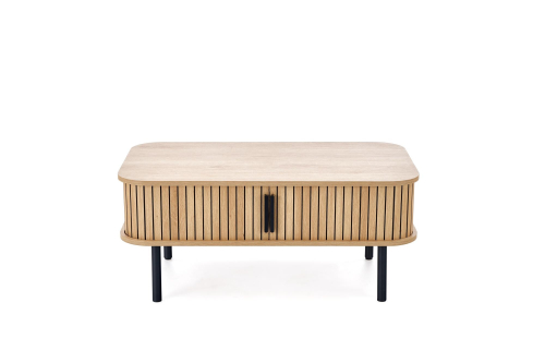 ANGELINA  ława, naturalny / czarny