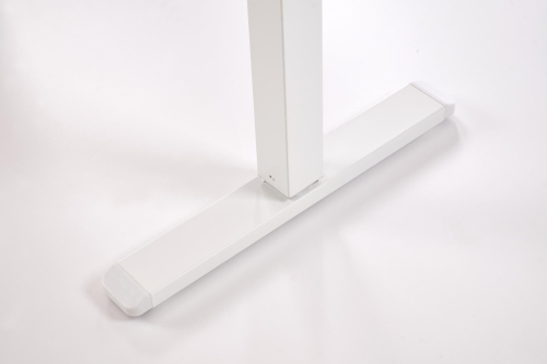 B54 biurko z funkcją regulacji wysokości, blat - dąb artisan, stelaż - biały