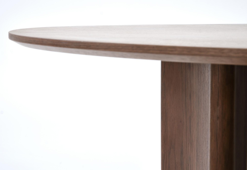 CALDO stół okrągły, orzechowy