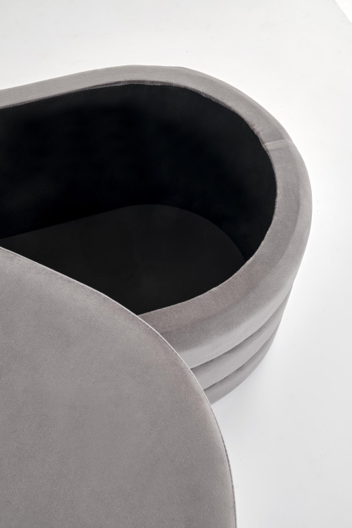 CALPI ławka z funkcją pojemnika, popielaty