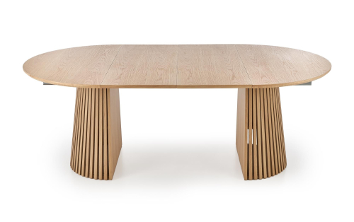 FARGO stół rozkładany, blat - naturalny, nogi - naturalny