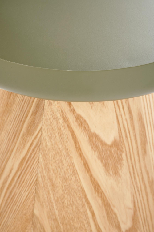 GINA ława, naturalny / zielony