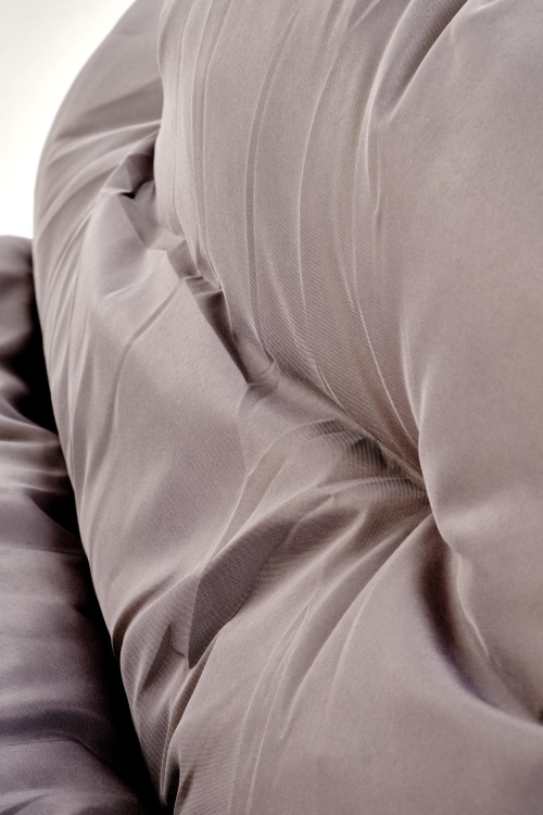 HUDSON, zestaw ogrodowy ( sofa, fotel 2x, ława ), popielaty / brązowy