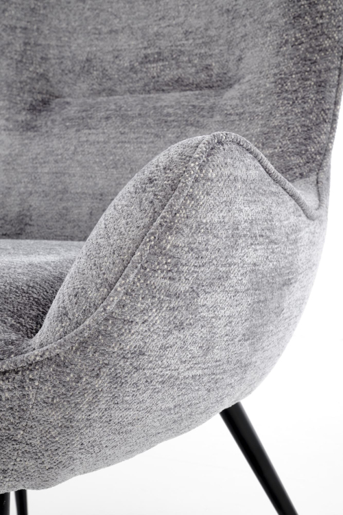 JUKON fotel wypoczynkowy popielaty