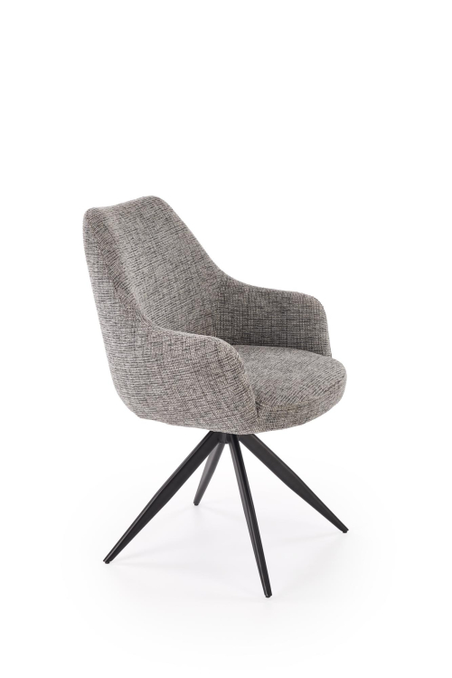 K564 krzesło popielaty obrotowe