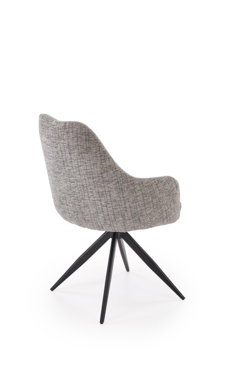 K564 krzesło popielaty obrotowe