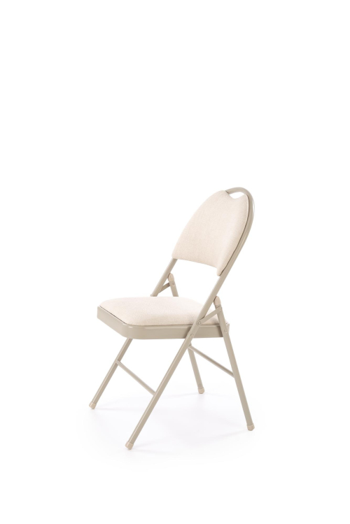 K566 krzesło składane, beżowy składane 