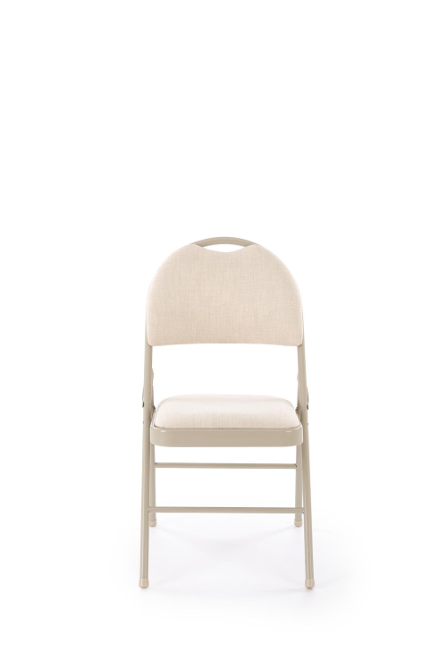 K566 krzesło składane, beżowy składane 