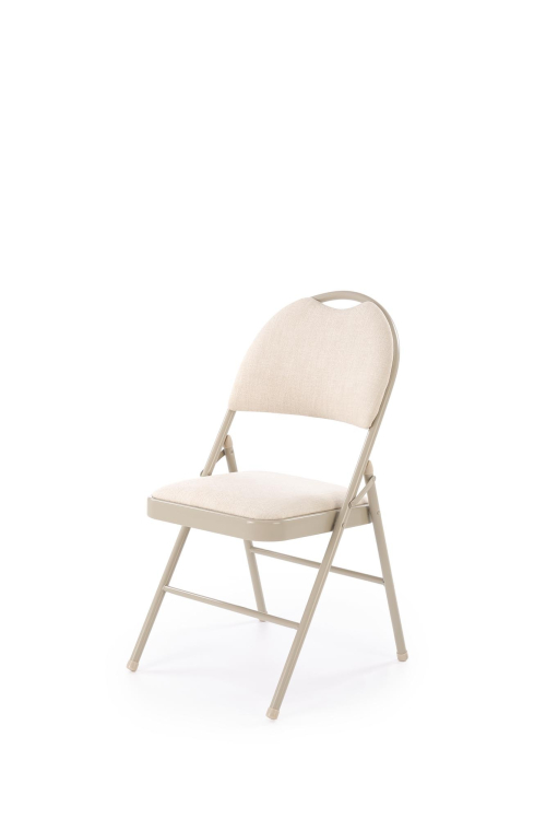 K566 krzesło składane, beżowy składane 