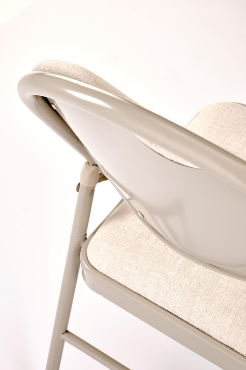 K566 krzesło składane, beżowy składane 