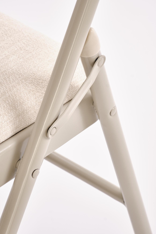 K566 krzesło składane, beżowy składane 