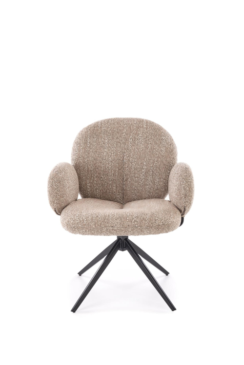 K568 krzesło obrotowe ciemny beżowy 