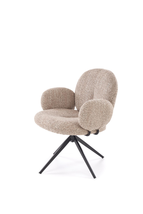 K568 krzesło obrotowe ciemny beżowy 