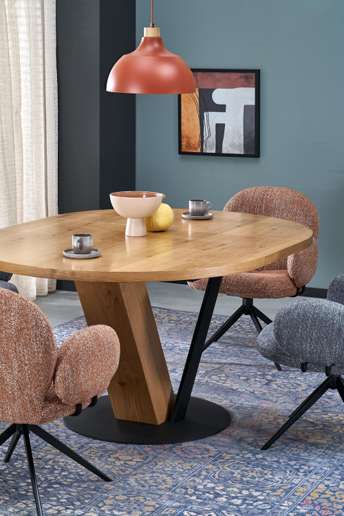 K568 krzesło obrotowe cynamonowy