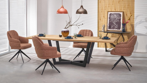 K570 krzesło obrotowe cynamonowy