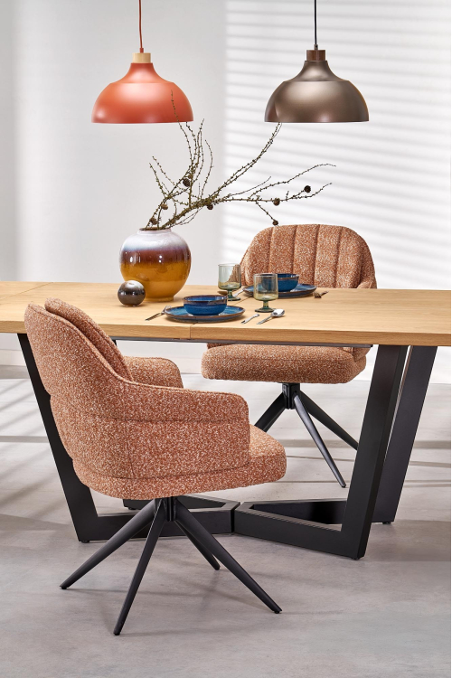 K570 krzesło obrotowe cynamonowy