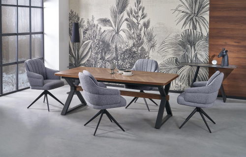 K570 krzesło obrotowe popielaty