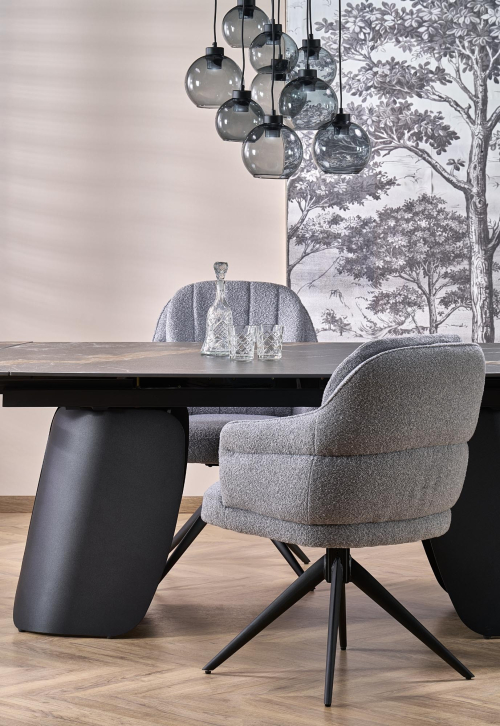 K570 krzesło obrotowe popielaty