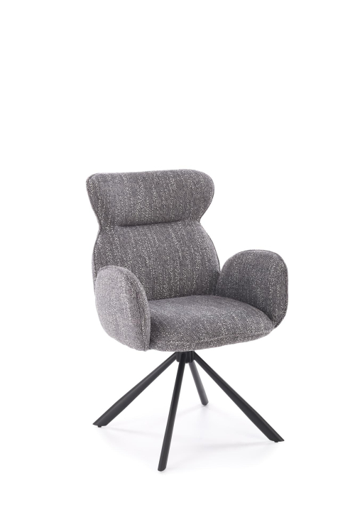 K571 krzesło obrotowe kolor popielaty